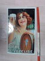 Blechschild VEZELISE BIER aus Frankreich Saarland - Eppelborn Vorschau