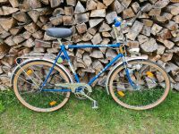 Vintage Bauer Herren Sport Fahrrad in Saphir Blau Bayern - Waltenhausen Vorschau