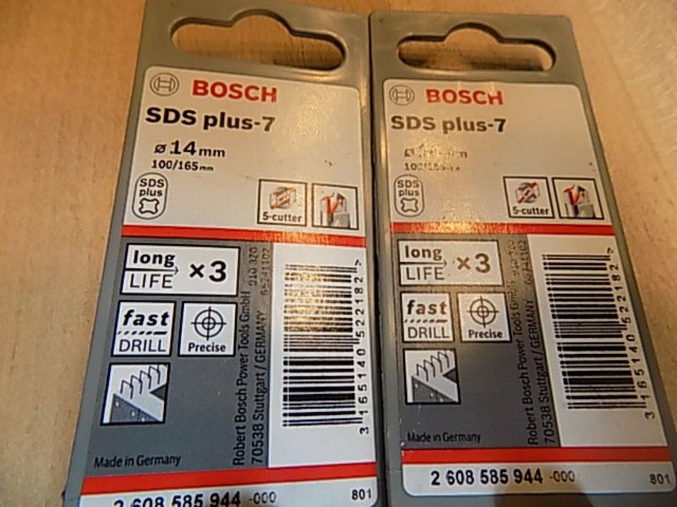 Bosch - SDSplus Bohrer plus-7 14,0x100x165mm in Oldendorf (Landkreis Stade)