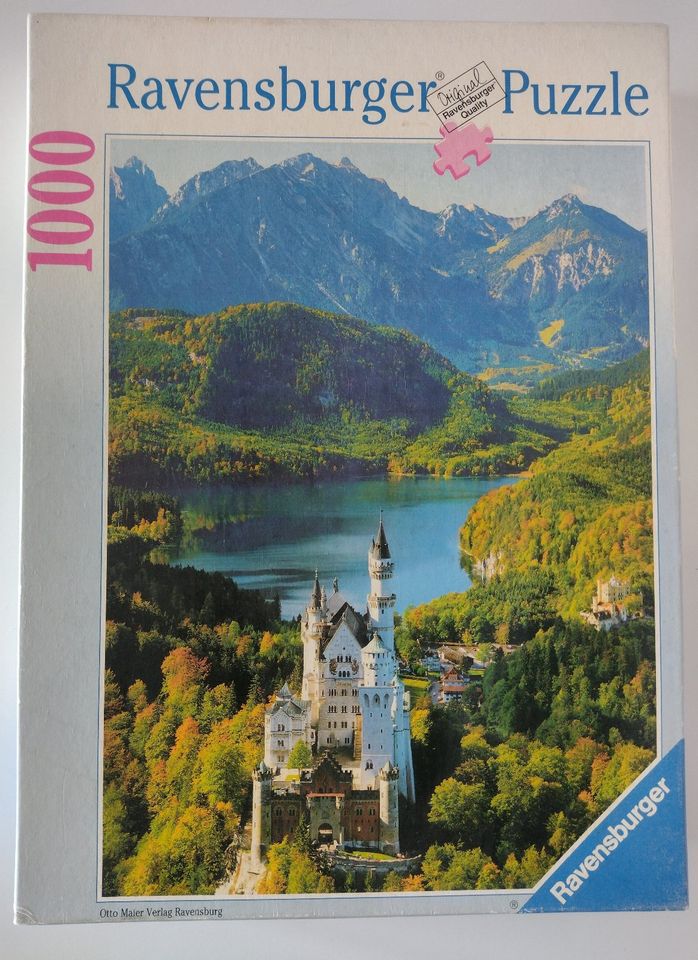 Ravensburger Puzzle, Otto Maier, Königschloß Neuschwanstein in Neuss