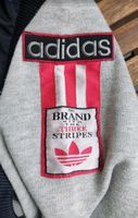 Adidas Adibreak Jacke Zipper Weste Schwarz Grau Rot L Retro 90s Hessen - Roßdorf Vorschau