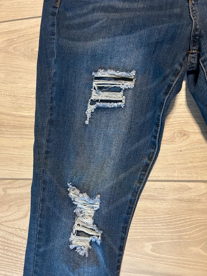 ❤️!iT US Jeans ❤️ Tiffany Skinny Ankle Gr. 16 46 Destroyed Look in Königswinter