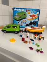 Playmobil Familie - Van mit Boot und Bootsanhänger Niedersachsen - Garbsen Vorschau