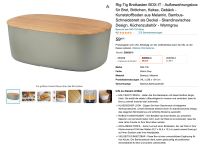 Stelton Rig-Tig BROTKASTEN aus Melamin/Bambus unbenutzt NP 59,9€ München - Hadern Vorschau