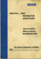 Einstellanleitung Reparaturanleitung Altin Textima Baureihe 8514 Thüringen - Lengenfeld unterm Stein Vorschau