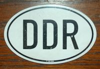 DDR KFZ Länderkennzeichen Düsseldorf - Pempelfort Vorschau