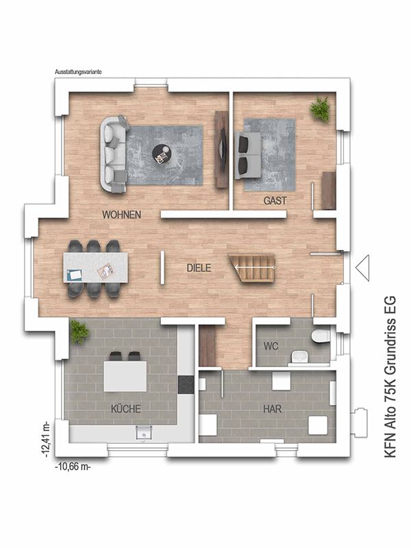 KFN-förderfähiges Einfamilienhaus 175 m² - voll ausgestattet - Heinz von Heiden GmbH Massivhäuser in Hollenstedt