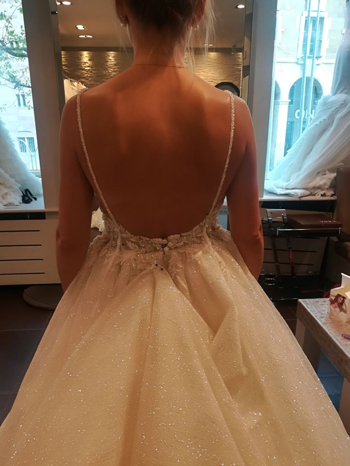 ♡ Brautkleid Glitzer Prinzessin Designer-Einzelstück DaVinci ♡ in München