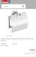 Take 2000 Papierrollehalter Bayern - Neustadt a.d.Donau Vorschau