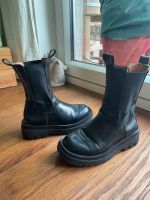 Boots schwarz Stiefeletten Stiefel Gummizug Reiterstiefel schwarz Bayern - Fürth Vorschau