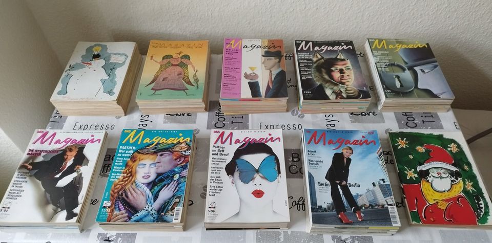 Zeitschriften „Das Magazin“, vollständige Jahrgänge 1989 - 1997 in Dresden