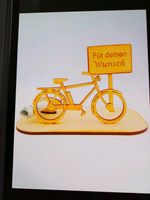 Geldgeschenk Holz Ebike Herren, Damen, Fahrrad Schleswig-Holstein - Ahrensburg Vorschau