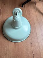 Lampe / Hängelampe industrial Türkis 40 cm Durchmesser Nordrhein-Westfalen - Tecklenburg Vorschau