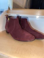 Weinrote Ankle Boots/Siefeletten Rheinland-Pfalz - Diez Vorschau