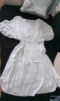 stradivarius Sommer Kleid weiß gesmokt, Baumwolle  L 40 42 Kreis Ostholstein - Eutin Vorschau