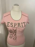 Esprit T-Shirt-Rosa ausgefallenen Druck Gr.L Bayern - Asbach-Bäumenheim Vorschau
