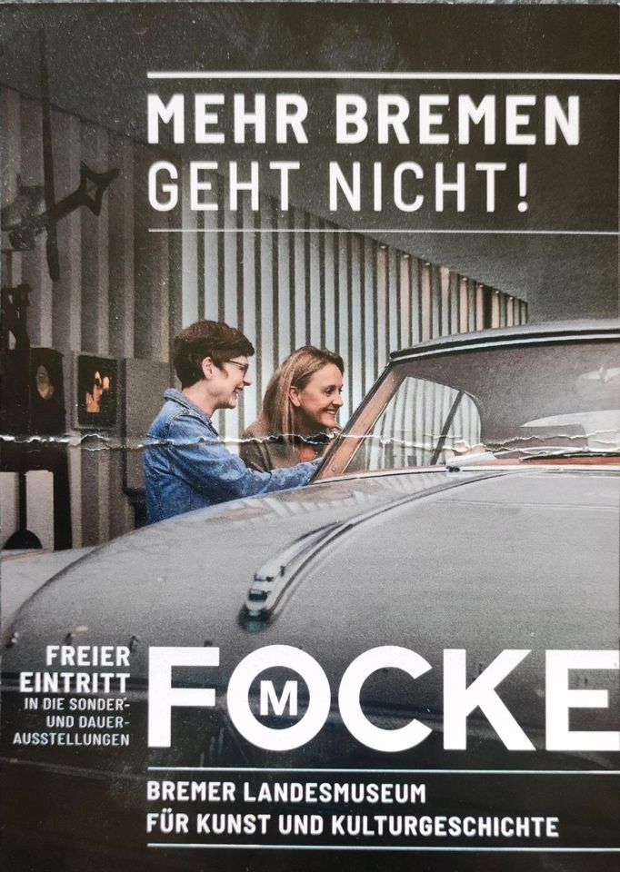 2 Eintrittskarten Focke-Museum Bremen in Achim
