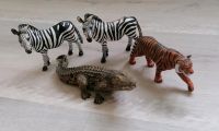 Schleich Tiere... Zebra, Tiger, Krokodil Bayern - Gößweinstein Vorschau