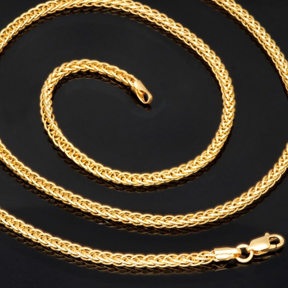 Fuchsschwanzkette Goldkette Halskette 585 14K ECHT GOLD 2mm 60cm Kette Halskette NEU Schmuck Massiv Goldschmuck Viele weitere Angebote mit Finanzierung Ratenzahlung im Shop sensburg-aurum in Berlin