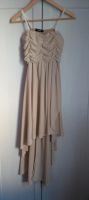 Asymmetrisches Kleid Wellendekolette in Beige in XS neuwertig Leipzig - Altlindenau Vorschau