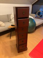 Kommode Schrank in rot / Holz / Vintage / Retro / Schubladen Nordrhein-Westfalen - Bocholt Vorschau