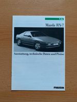 Preisliste Mazda RX 7 von September 1986 Hessen - Riedstadt Vorschau