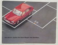 Werbeprospekt VW Volkswagen 411 ( 1679cm³,  68 PS) 1968 Deutsch Hessen - Hofgeismar Vorschau