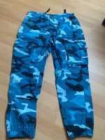 Bershka, Camouflage, blau, Cargo Hose, gr.40 Nordrhein-Westfalen - Oberhausen Vorschau