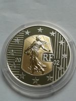 5 euro 2002 PP Frankreich Säerin Semeuse 2,7g Gold 22,2g Silber Obergiesing-Fasangarten - Obergiesing Vorschau