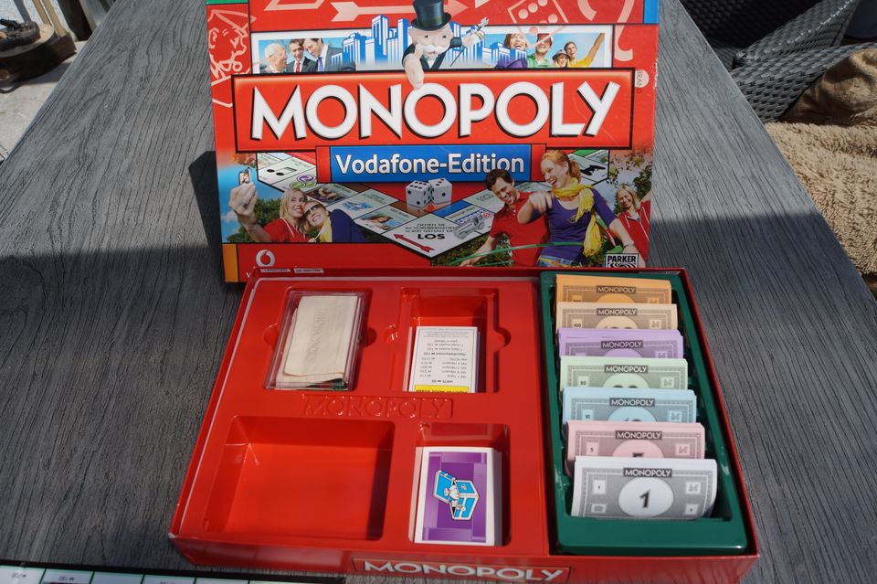 Monopoly Sonderedition Sammler VODAFONE 2008 super gepflegt in Solingen