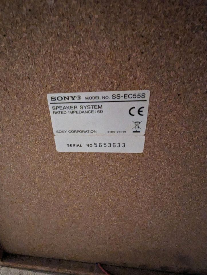 Sony Boxen EC55S Lautsprecher speaker in Dresden
