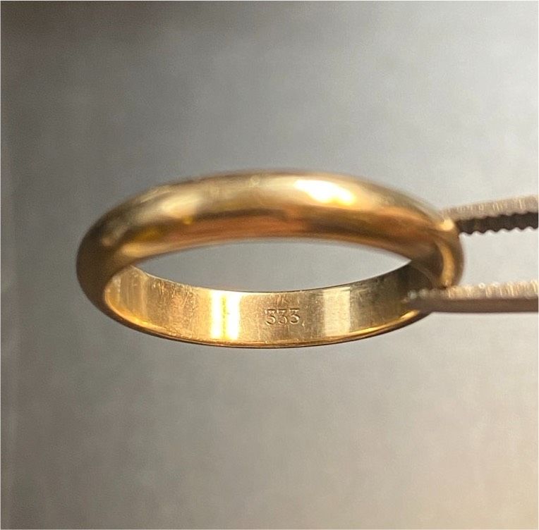 333 8k Gelbgold Ring Gr. 56 Verlobung Hochzeit Partnerschaft in Berlin