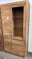 -72%‼️Shesham Smoked holz Vitrine schrank Regal Sachsen-Anhalt - Stendal Vorschau