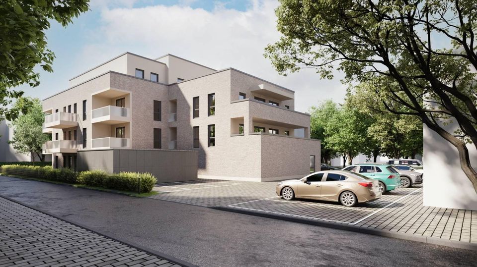 5 % Sonderabschreibung jährlich ! - Neubau ETW im 1.Obergeschoss mit sehr großem Balkon (Südseite) in Uelzen