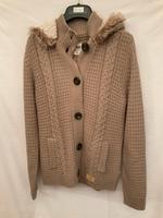 Strickjacke Clockhouse neu Gr. XXL, hellbraun mit Kapuze Bayern - Gangkofen Vorschau