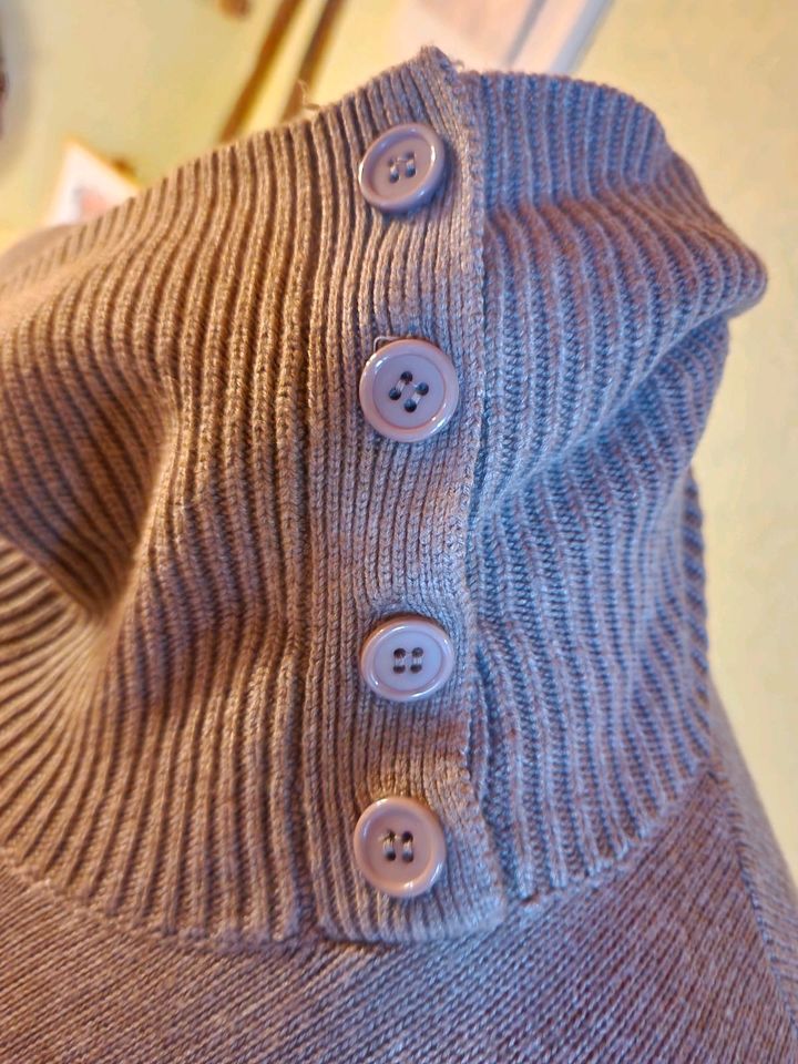 ☆☆☆Schicker Pullover m. Rollkragen in taupe, Mark Adam, Gr. 44☆☆☆ in Harsum