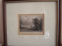 Galeriebild*Echter antiker Druck*Engl.Landsch.1851*Hampton Court Rheinland-Pfalz - Nieder-Olm Vorschau