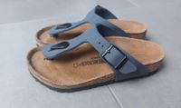 Birkenstock Zehentrenner Gizeh Sandalen Gr. 30 Blau Neuwertig Nordrhein-Westfalen - Pulheim Vorschau