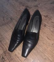 Schwarze Pumps - Echtleder, Gr. 40 Sachsen - Döbeln Vorschau