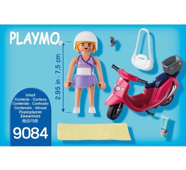 Playmobil 9084 Strand-Girl mit Roller in Ostfildern