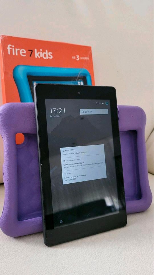 Fire 7 Kids-Tablet, 7-Zoll-Display, für Kinder von 3 bis 7 Jahren in Selfkant