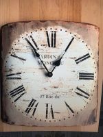 SUCHE Wanduhr Loberon MONCEAU aus Eisen shabby Bielefeld - Brackwede Vorschau