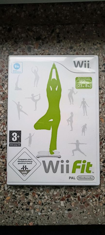 Wii fit (Wii Spiel) inkl. Spielanleitung in Geringswalde