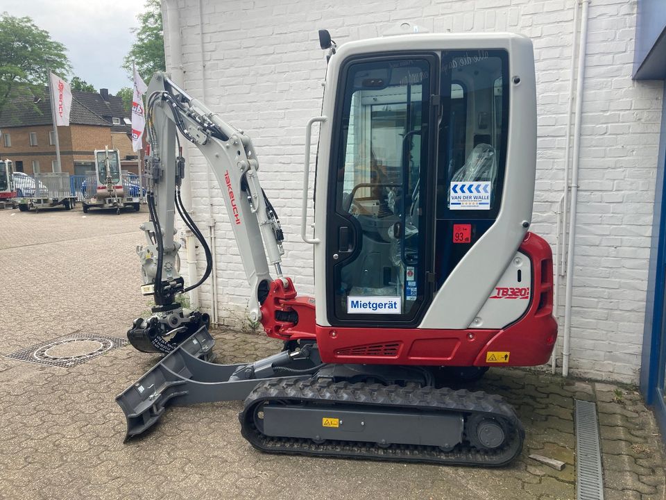 NEU im Mietpark - Takeuchi TB320 Minibagger 2 to Bagger mieten in Bocholt