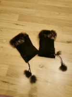 Handschuh Stulpen Braun Fell Winter warm 7-8 S/M Dortmund - Wickede Vorschau