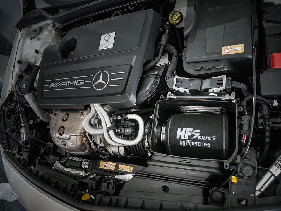 HG Motorsport Ansaugung Air Intake Mercedes A45 CLA45 GLA45 AMG in Gießen