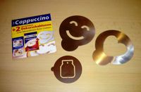Cappuccino deko Schablone Kaffee dekorschablonen 1x Nutella Nordrhein-Westfalen - Schloß Holte-Stukenbrock Vorschau
