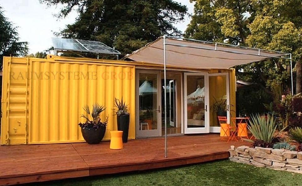 ☀️ Ihr eigenes Tiny House – Urlaubsfeeling pur! ☀️ Jetzt bestellen - Sonderangebot - nur für kurze Zeit! - Wohncontainer Gartenhaus Wohnraumlösung Containermodul Containerhaus Unterkunft Ferienhaus in Brunnen