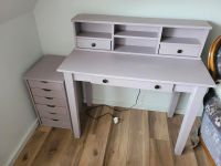 Schreibtisch Sekretär schminktisch vintage shabby chic taupe Nordrhein-Westfalen - Velbert Vorschau