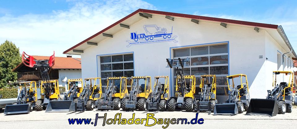 Hoflader Eurotrac W11 Kabine Kubota Hoftrac Radlader Lader Trac in Obertaufkirchen